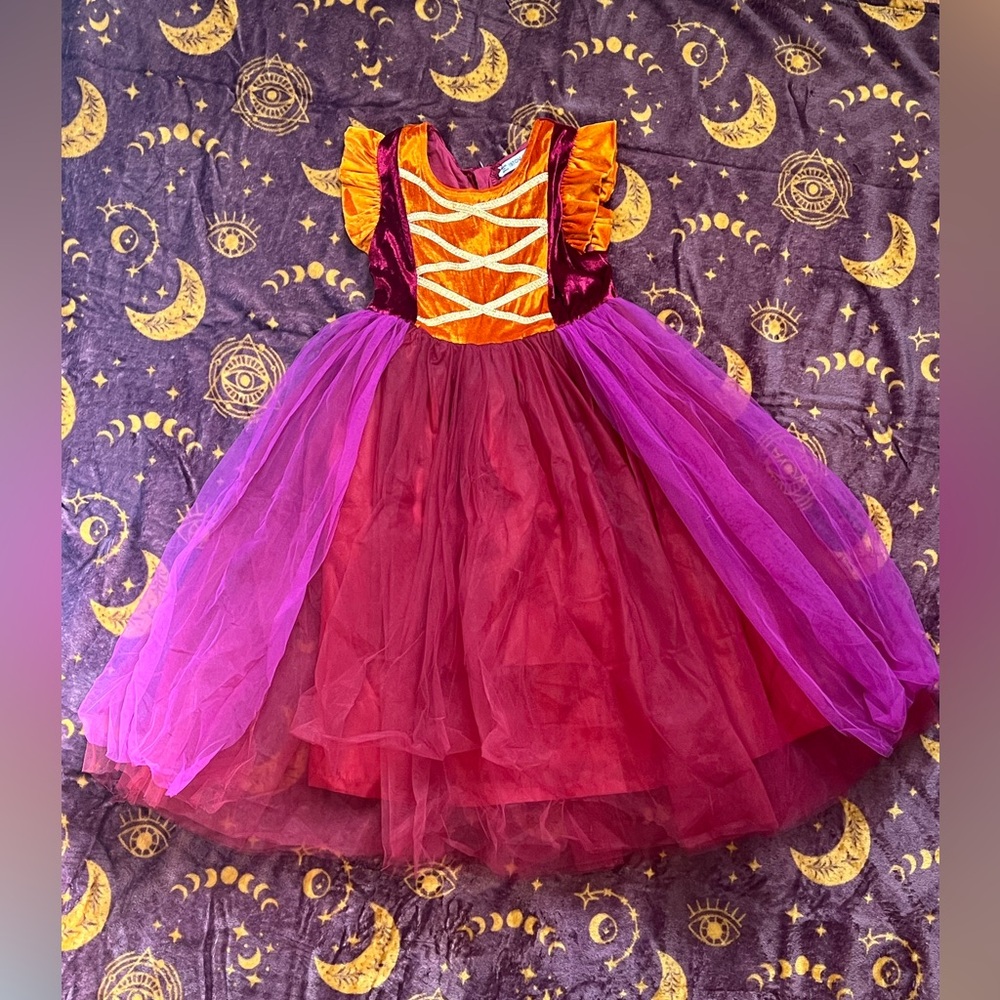 Girls Sz 7 Enchanting Costume Witch Harvest dress Halloween